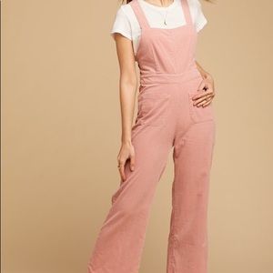 soft pink jumpsuit